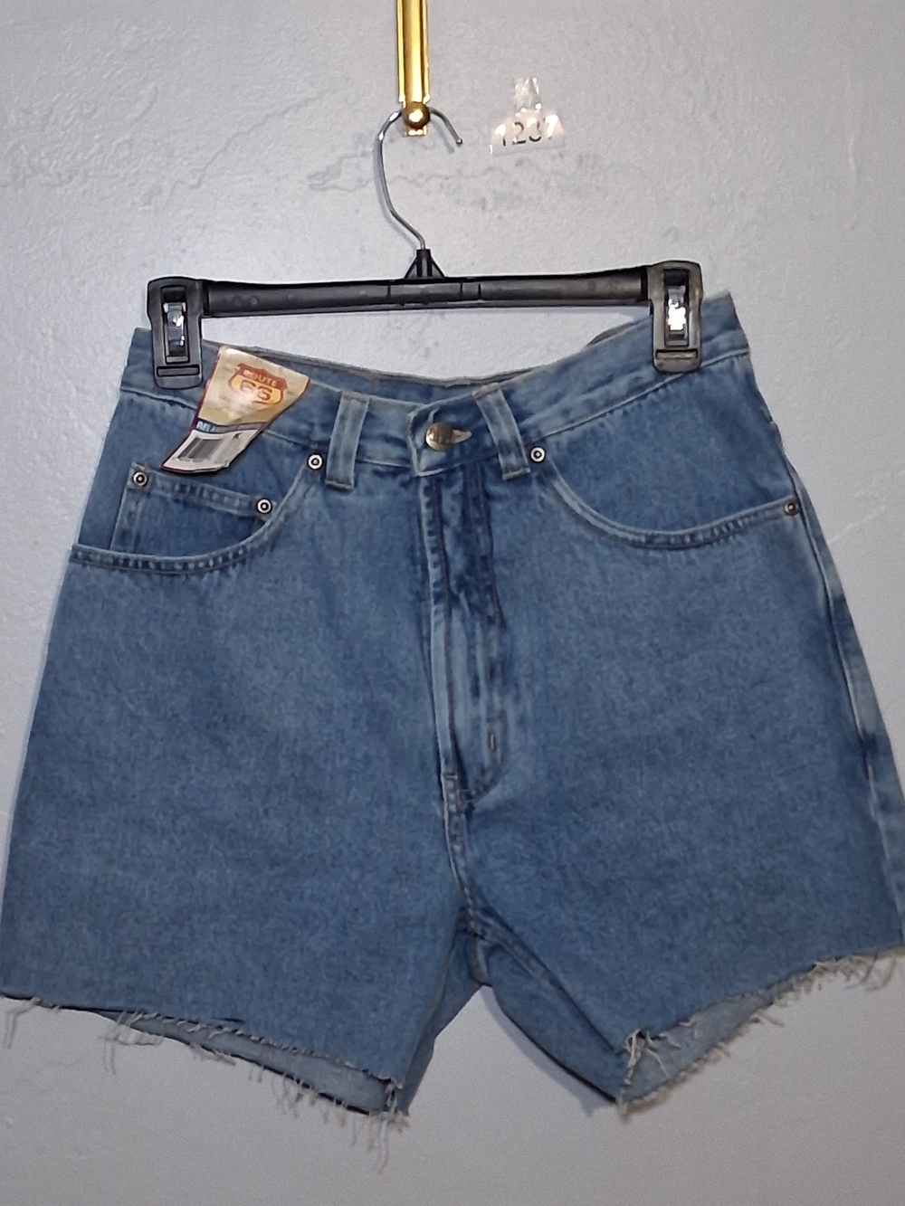VTG Route 66 Men's Relaxed Fit Denim Shorts - Deadstock NWT Y2K 90s